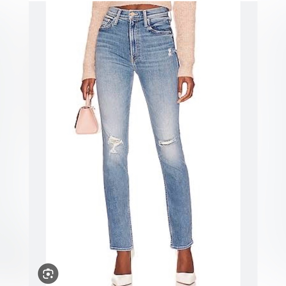 MOTHER  high waisted Ryder skimp Jeans